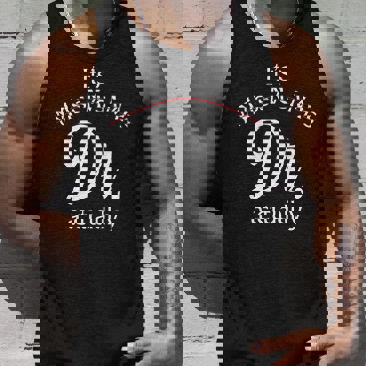 ミス・ミセス・ドクター、実はドクターへの感謝です 長袖tシャツ タンクトップ 彼への贈り物