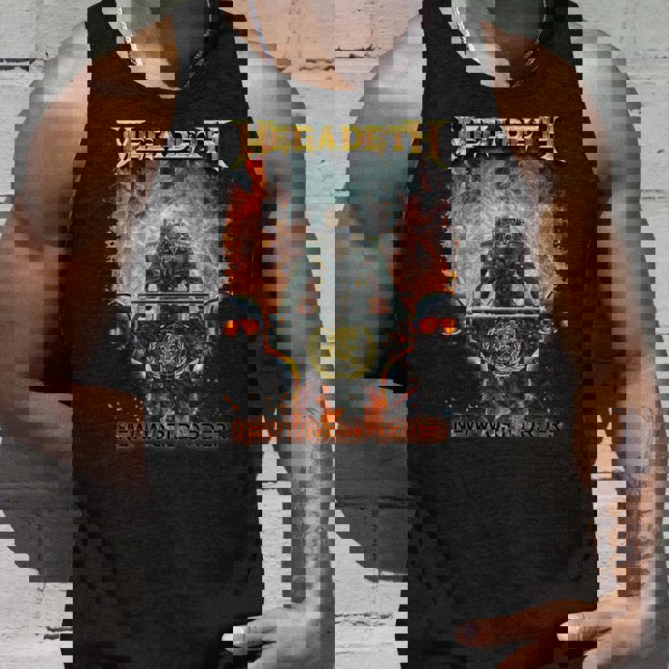 メガデス 新世界秩序 長袖tシャツ タンクトップ 彼への贈り物