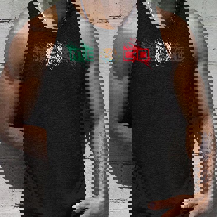 メキシコ メキシコ国旗 落書き文字 ラテン系 タンクトップ 彼への贈り物