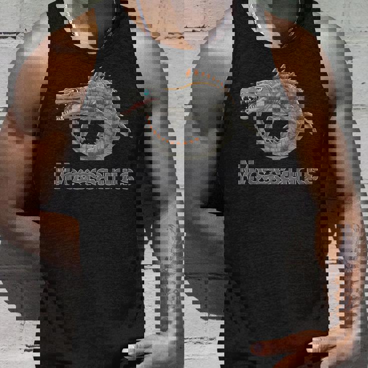 モササウルス 恐竜 海洋爬虫類 古代海洋生物 タンクトップ 彼への贈り物