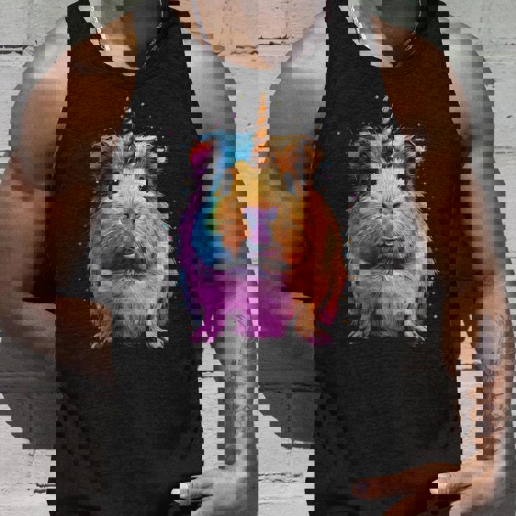 モルモット ユニコーン ギニコーン 面白い ペット モルモット好き 長袖tシャツ タンクトップ 彼への贈り物