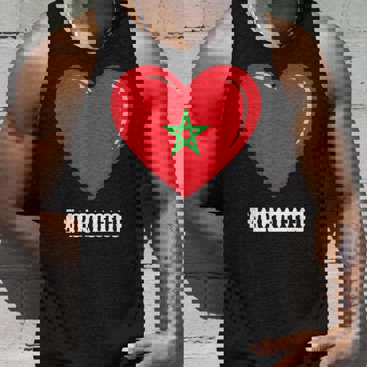 モロッコ国旗シャツ タンクトップ 彼への贈り物