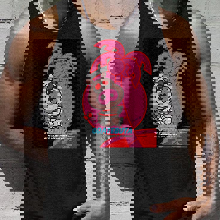 ヤッターマン 吉田すずかデザインa（おだてブタ） タンクトップ 彼への贈り物