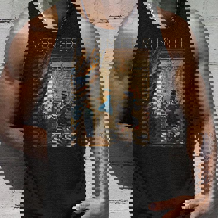 ヨハネス・フェルメール 絵画の芸術 タンクトップ 彼への贈り物