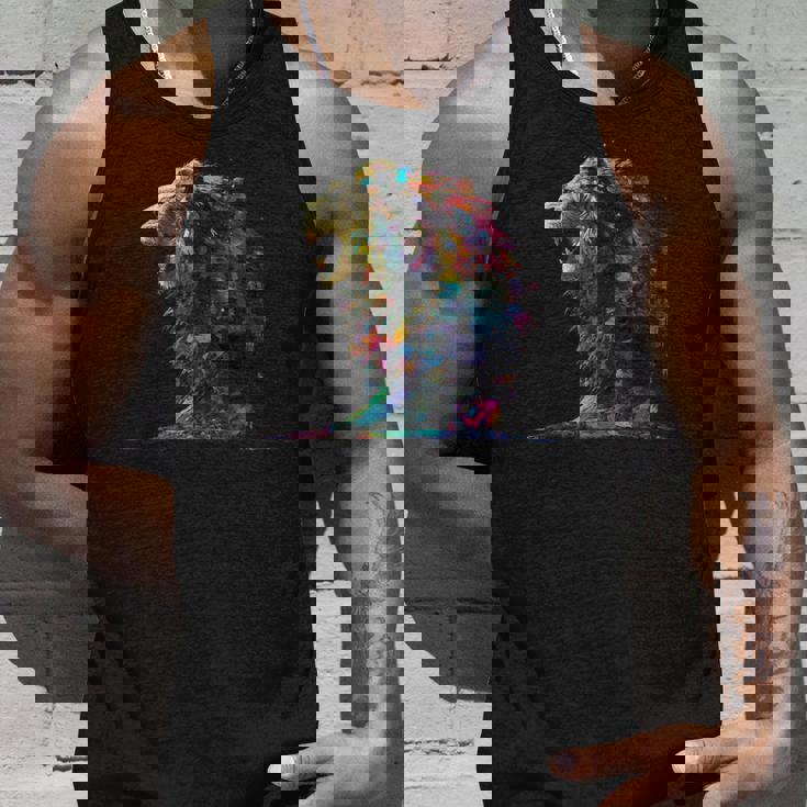 ライオンラバーアートワーク タンクトップ 彼への贈り物