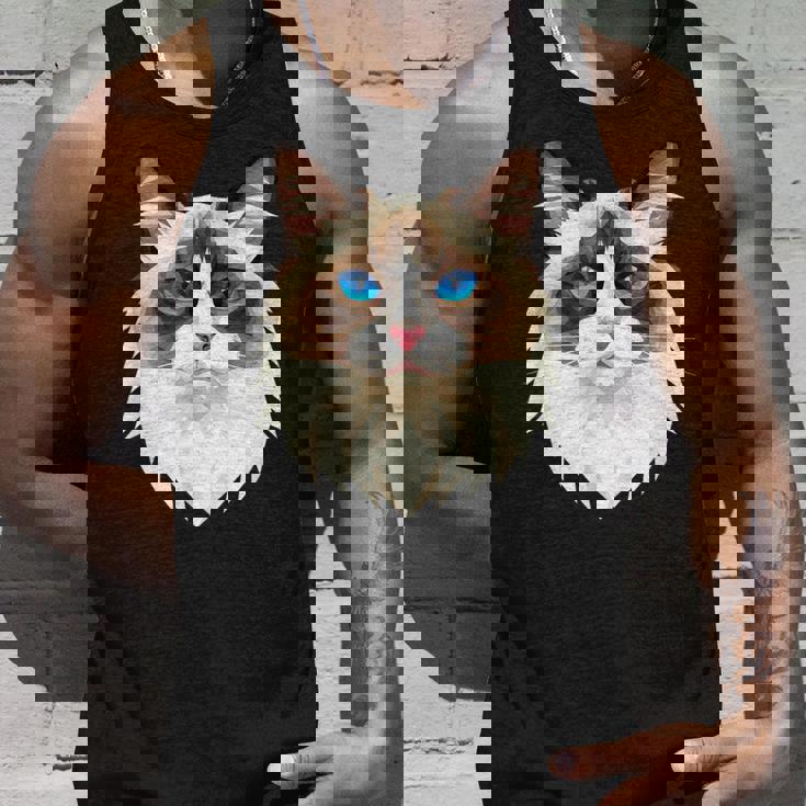 ラグドール猫ラグドール猫猫ママ甘いラグドール猫 タンクトップ 彼への贈り物