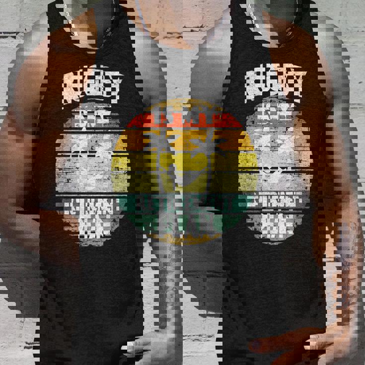 ラグビーは私の退職金制度 ラグビー部の年金受給者 タンクトップ 彼への贈り物