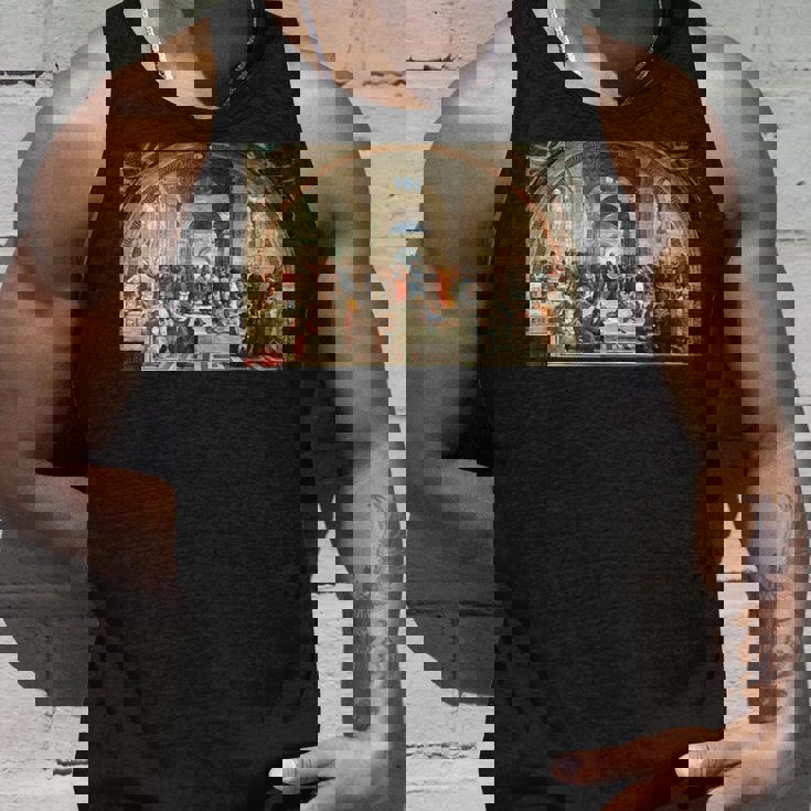 ラファエルによるアテネの学校1511 タンクトップ 彼への贈り物