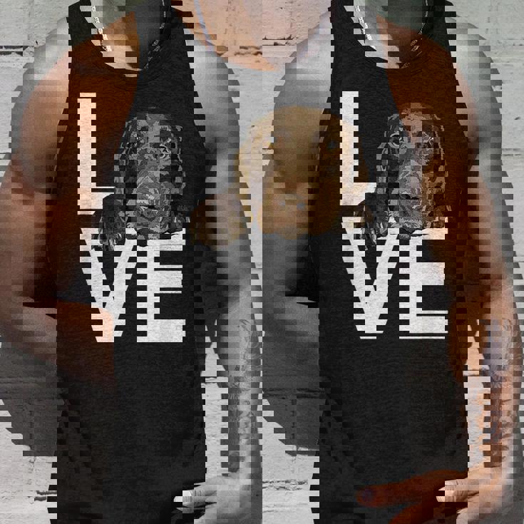 ラブラドールラブチョコレートラボラバー タンクトップ 彼への贈り物