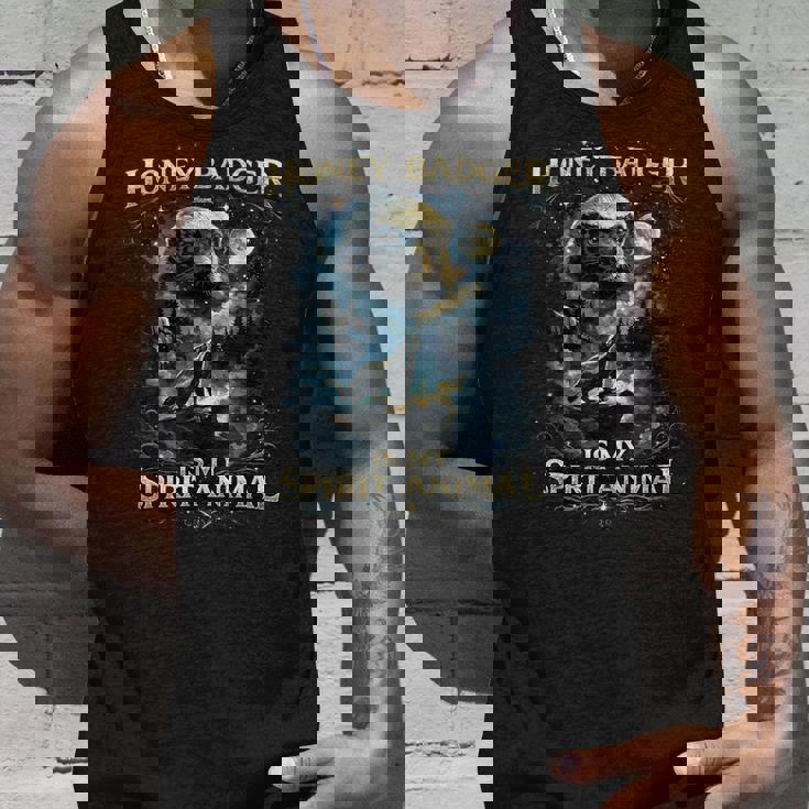 ラーテルは私のスピリットアニマルです 野生動物愛好家 タンクトップ 彼への贈り物