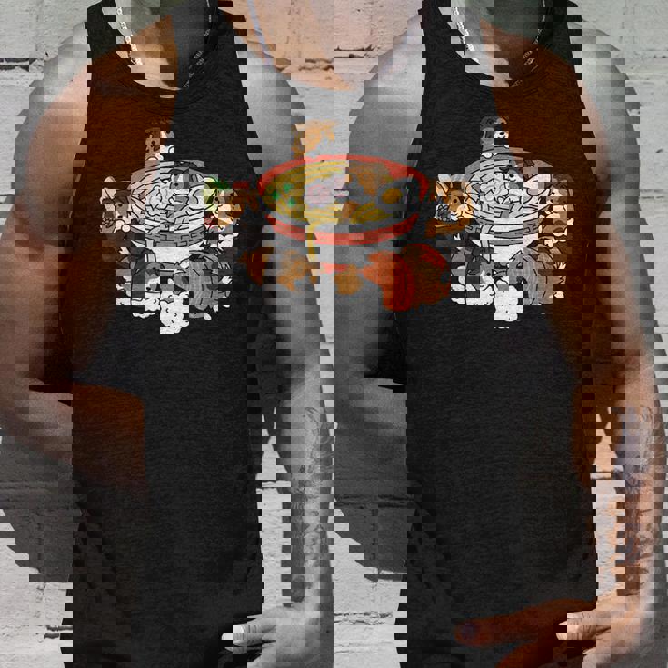 ラーメン 寿司 シェトランド シープドッグ タンクトップ 彼への贈り物