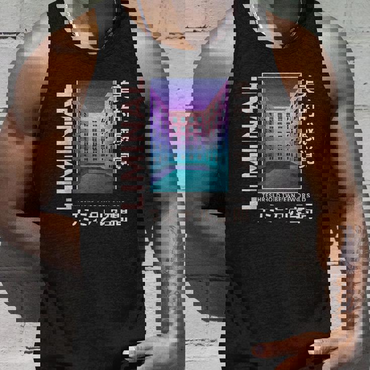 リミナルスペース 美的感覚 日本美的バイブデザイン タンクトップ 彼への贈り物