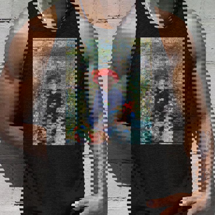 ルノワール二人の姉妹（テラス） タンクトップ 彼への贈り物