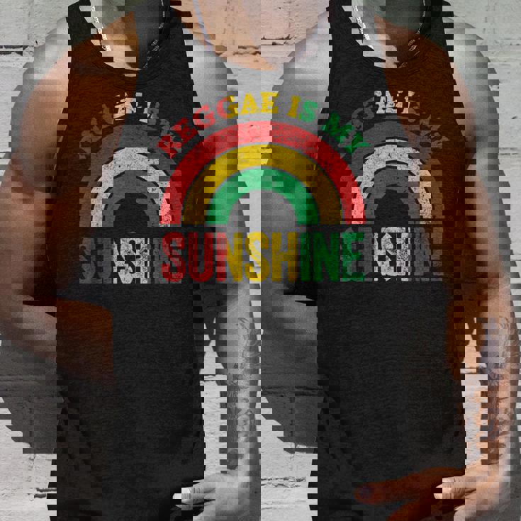 レゲエ イズ マイ サンシャイン シャツ ヴィンテージ レインボー レトロ サンシャイン タンクトップ 彼への贈り物