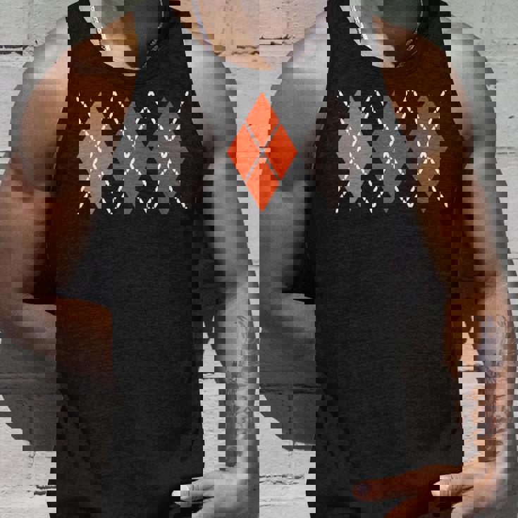 レトロ アーガイル ロカビリー 長袖tシャツ タンクトップ 彼への贈り物