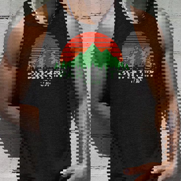 レトロ ヴィンテージ パークシティデザイン パークシティギフト タンクトップ 彼への贈り物