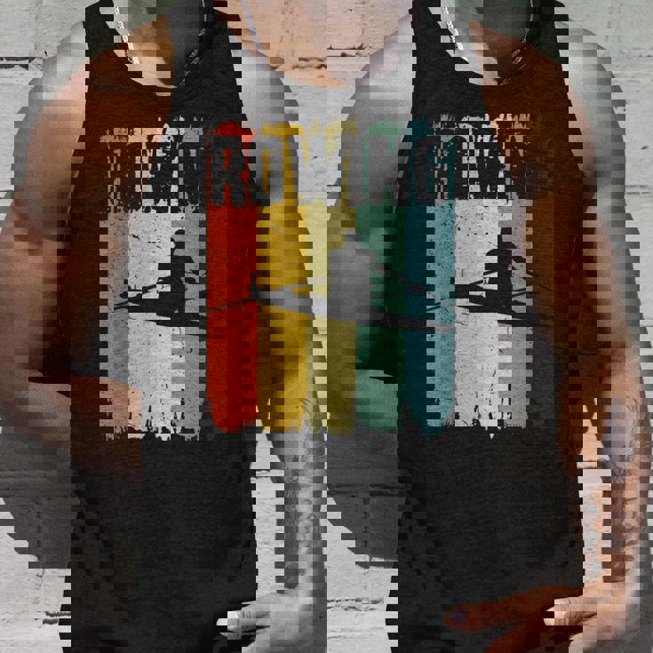 ロウイングスポーツ。レトロビンテージ。Rowing Crew（ローイングクルー タンクトップ 彼への贈り物