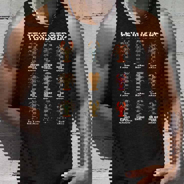 ロブスターの種類、ロブスター種チャート タンクトップ 彼への贈り物