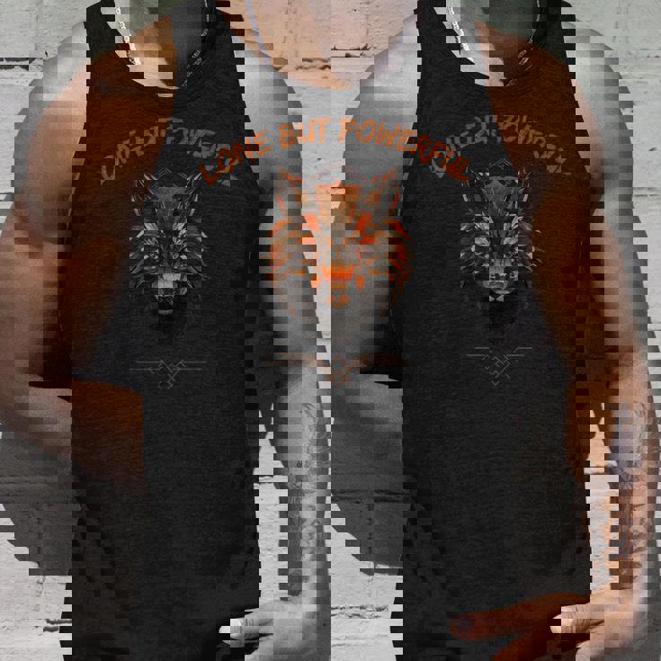 ローン — ウルフ・スタンド・アローン タンクトップ 彼への贈り物