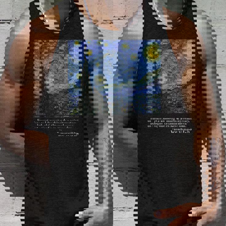 ヴィンセント・ファン・ゴッホによる星月夜 タンクトップ 彼への贈り物