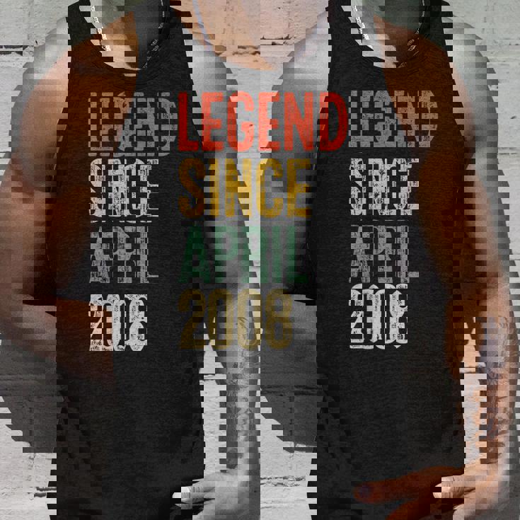 ヴィンテージ 18歳の誕生日デコレーション メンズ 18歳 2008年 18歳の誕生日 タンクトップ 彼への贈り物