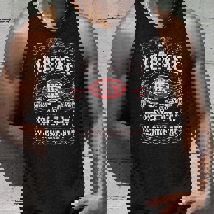 ヴィンテージ 1957年 還暦 66歳 1957年生まれ タンクトップ 彼への贈り物