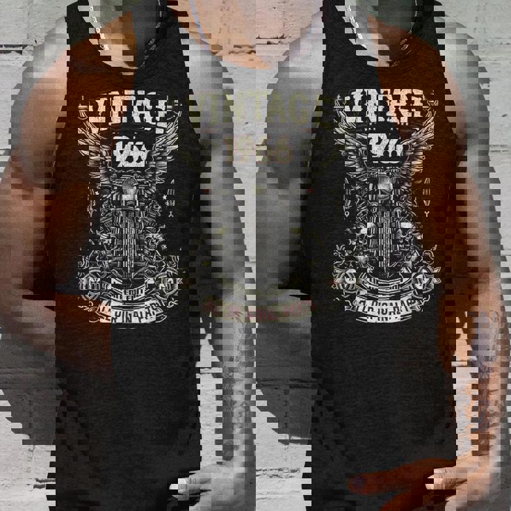 ヴィンテージ 1966年 1966年生まれ 58歳の誕生日 オートバイバイカー タンクトップ 彼への贈り物