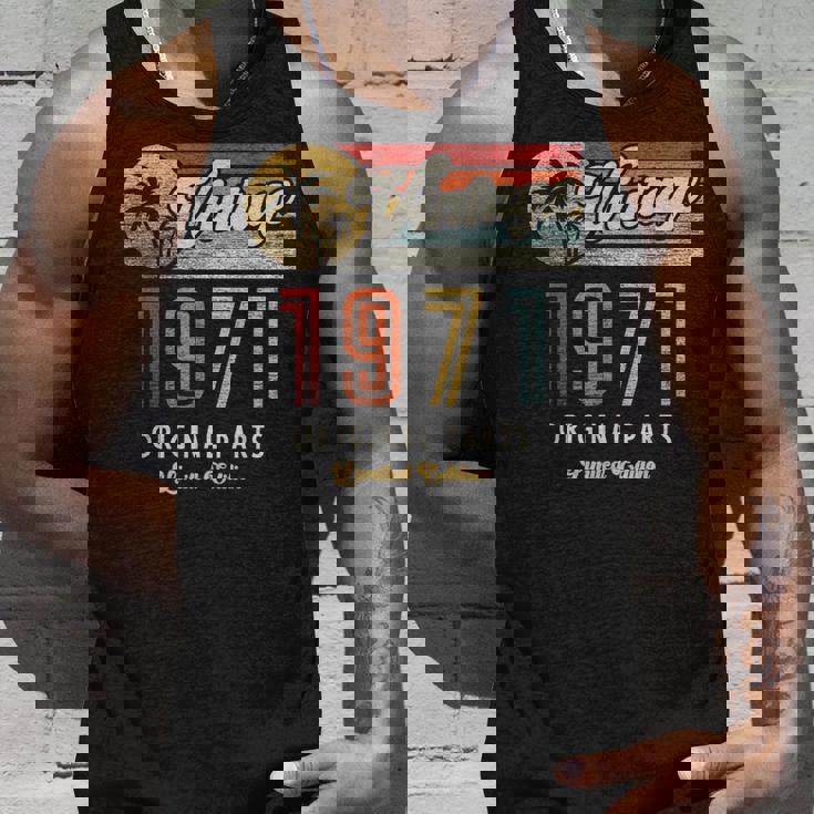 ヴィンテージ 1971 オリジナルパーツ パームス 55歳の誕生日 タンクトップ 彼への贈り物