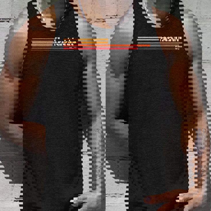 ヴィンテージ 1980年代グラフィックスタイル ホノルル ハワイ タンクトップ 彼への贈り物