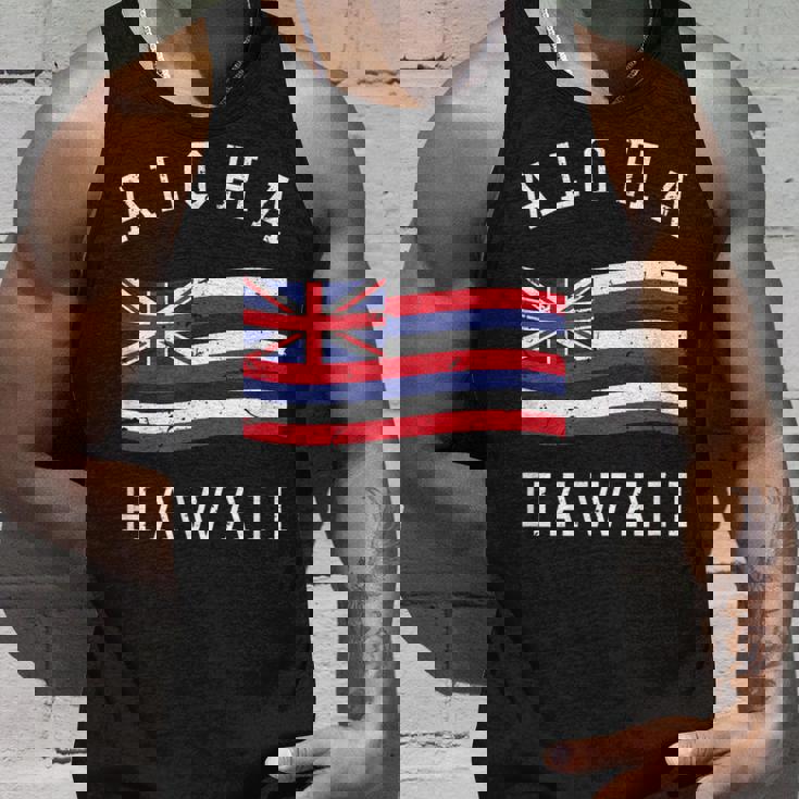 ヴィンテージ アロハ州 ハワイ国旗 ハワイアン 旗 メンズ レディース タンクトップ 彼への贈り物