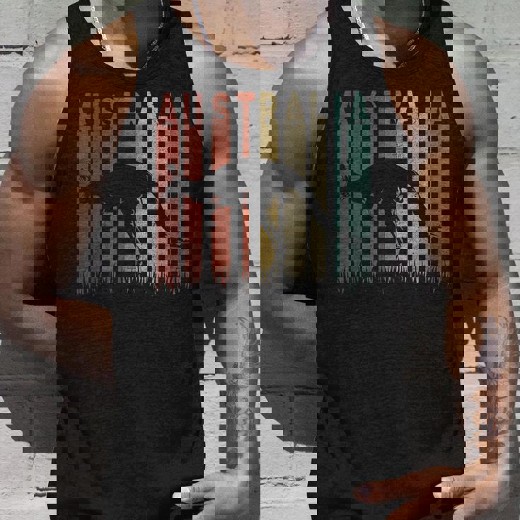 ヴィンテージ カンガルーオーストラリア オージー レトロ カンガルーオーストラリア タンクトップ 彼への贈り物