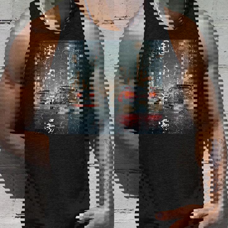 ヴィンテージ ディストレス Jdm レジェンド ドリフト レーシングカー 東京ストリート 長袖tシャツ タンクトップ 彼への贈り物