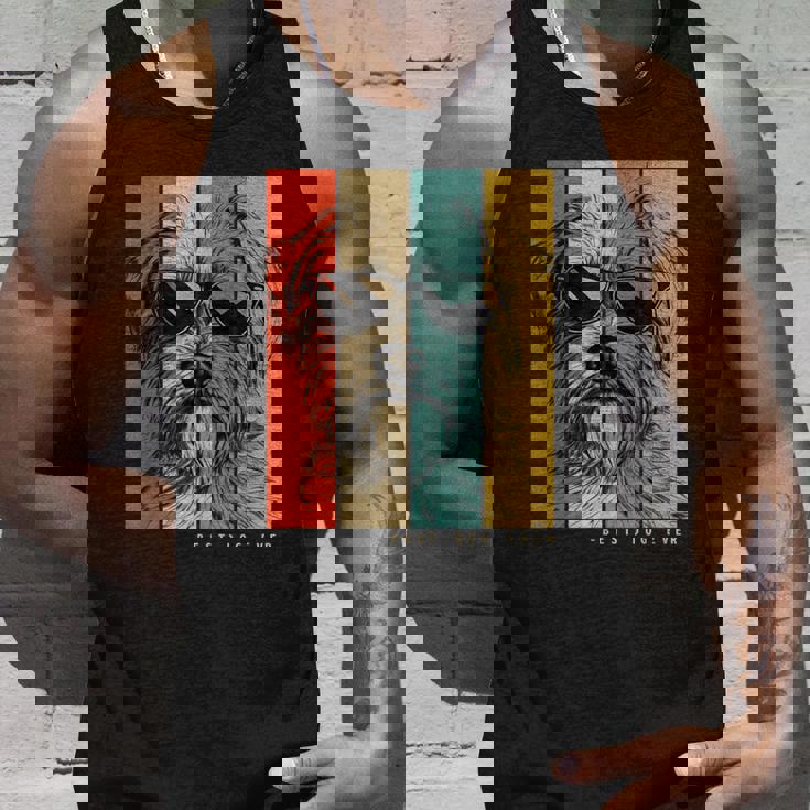 ヴィンテージ ノーフォークテリア 犬 ママ パパ キッズ メンズ レディース タンクトップ 彼への贈り物