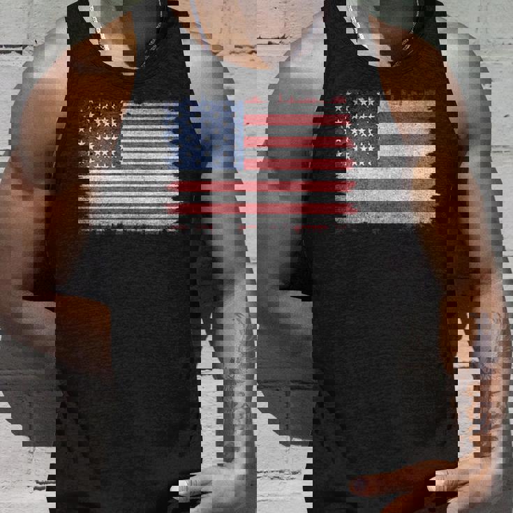 ヴィンテージ 星条旗 スタイリッシュ シンプルデザイン タンクトップ 彼への贈り物