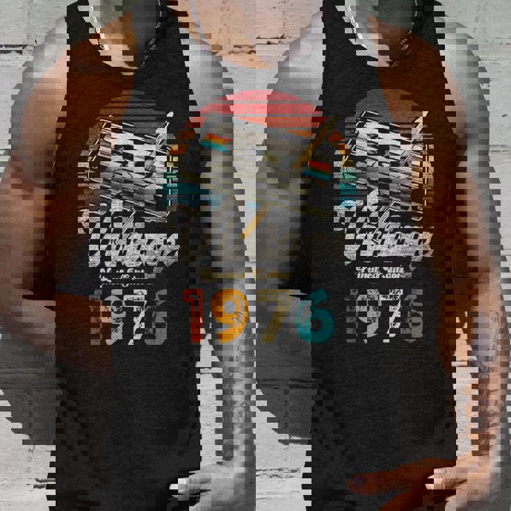 ヴィンテージ1976バースデー50年カセットペンシル タンクトップ 彼への贈り物