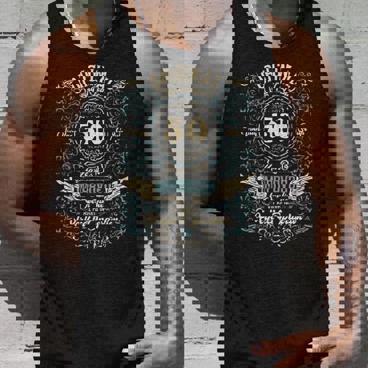 ヴィンテージ50歳の誕生日のお祝いオリジナルリビングレジェンド 長袖tシャツ タンクトップ 彼への贈り物