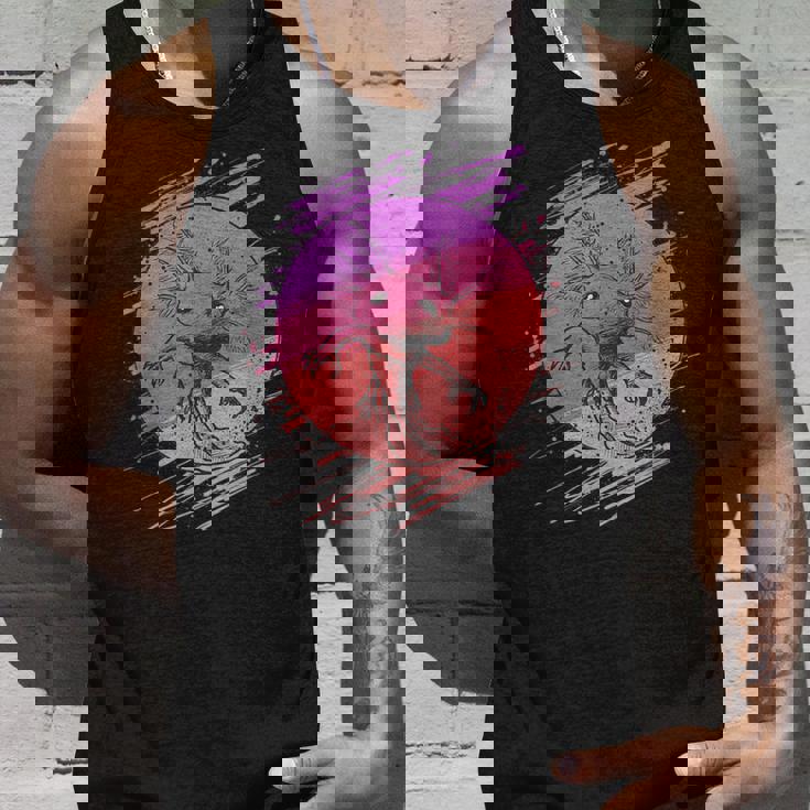 ヴィンテージアホロートルメンズレディースキッズ タンクトップ 彼への贈り物