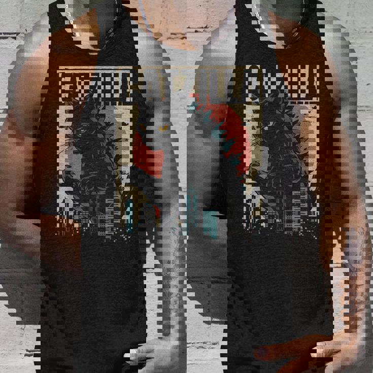 ヴィンテージキャットジラtシャツ 面白い子猫と猫 タンクトップ 彼への贈り物