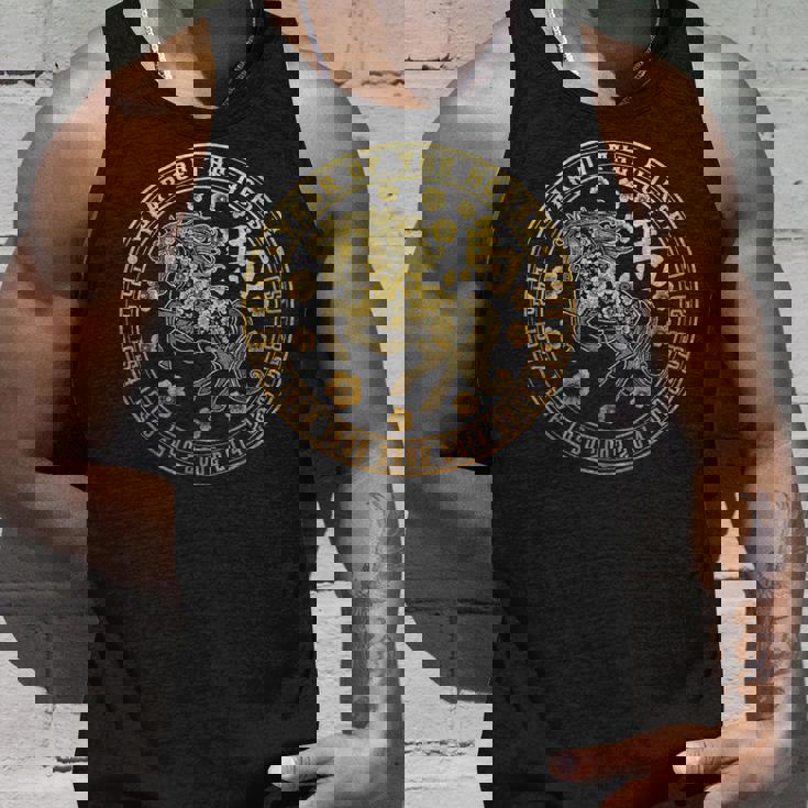 ヴィンテージ旧正月2026年午年干支 タンクトップ 彼への贈り物