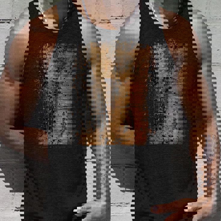 ヴィンテージ楽譜ノート–ピアニスト&ミュージシャングランジ タンクトップ 彼への贈り物