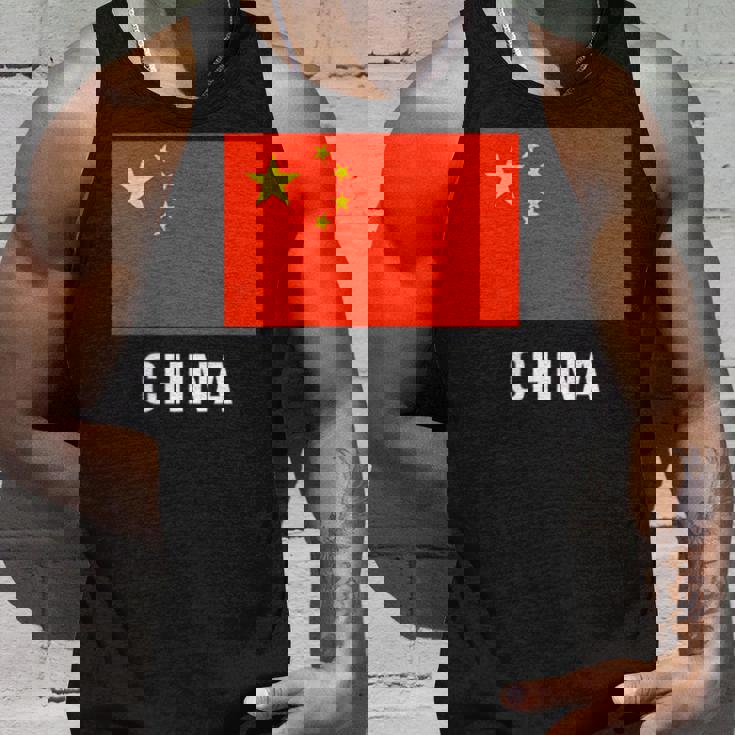 中国国旗シャツ タンクトップ 彼への贈り物