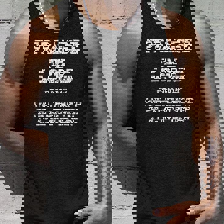 主を賛美する聖書の言葉 タンクトップ 彼への贈り物