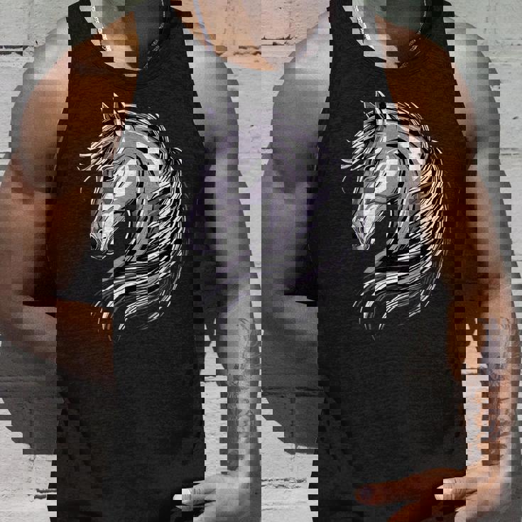 乗馬ポニー子馬ポニーファームライダーポニー乗馬馬 タンクトップ 彼への贈り物