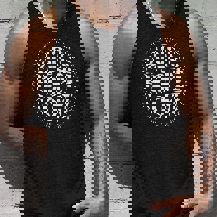 信仰 希望 愛 カトリック 聖書 詩 1 コリント 13 13 タンクトップ 彼への贈り物