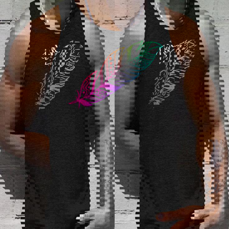 先住民フェザーtシャツ ネイティブアメリカン ズニ族 タンクトップ 彼への贈り物