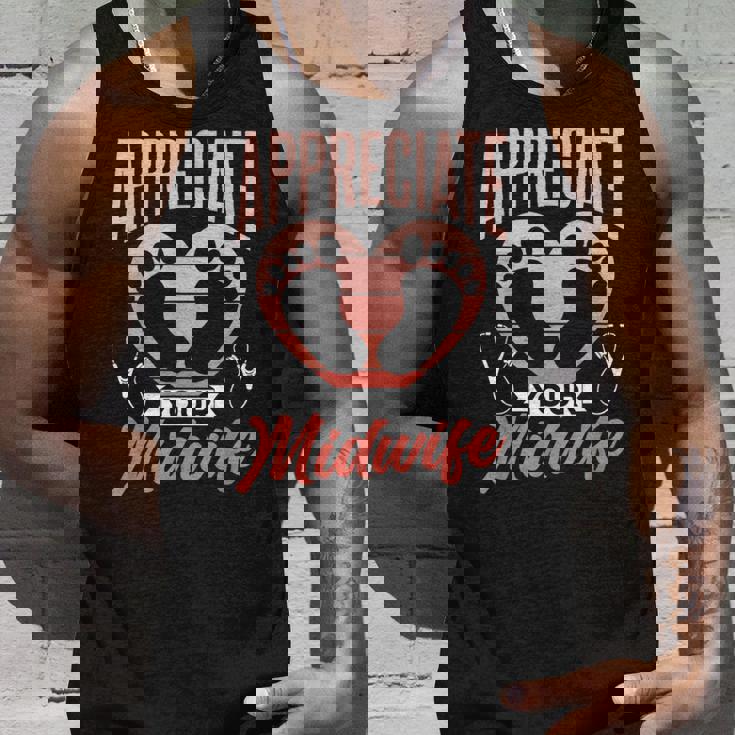 助産師に感謝する 格言集 助産 助産師 仕事 タンクトップ 彼への贈り物