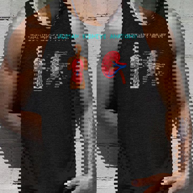 医療従事者のためのヒト腎臓の解剖学 タンクトップ 彼への贈り物