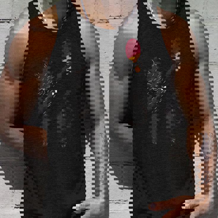 卓球黒猫ピンポン服 猫ピンポン タンクトップ 彼への贈り物