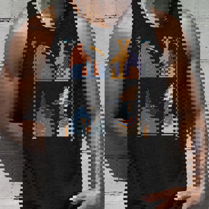 古代エジプトの神々 ファラオ神話 エジプトのピラミッド 長袖tシャツ タンクトップ 彼への贈り物