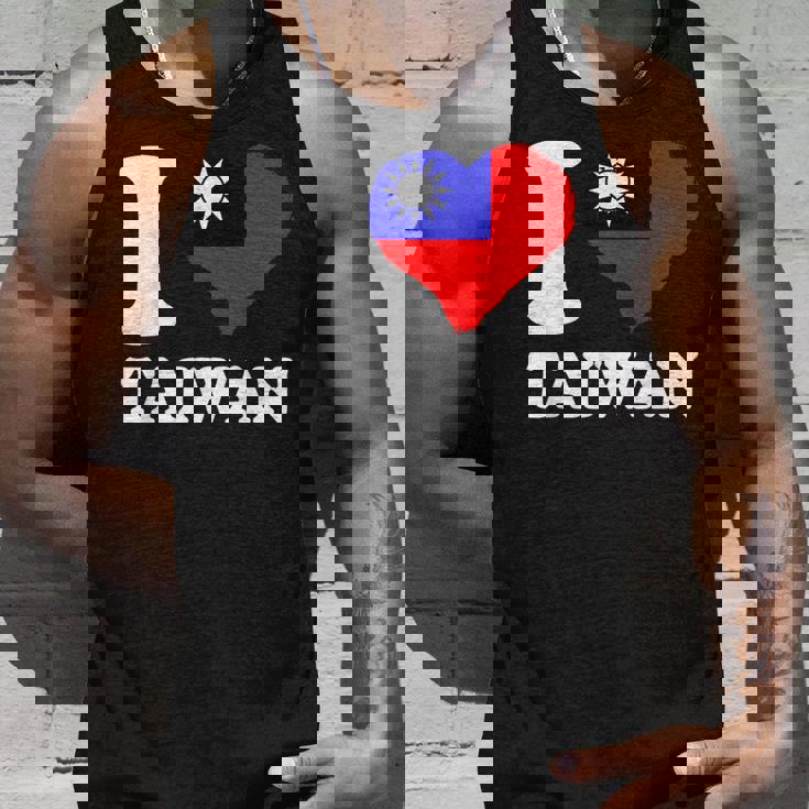 台湾の誇り 台湾のルーツ I Love Taiwan 台湾国旗 タンクトップ 彼への贈り物